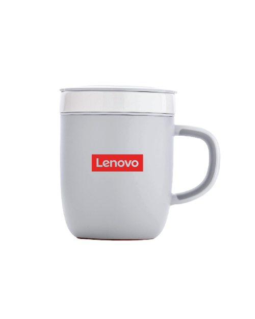Vitality Sky Ceramic Suction Mug (260 ML-Grey )