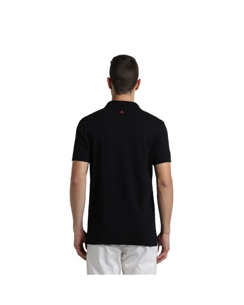 Jack & Jones Interlock Polo T-shirt -Black