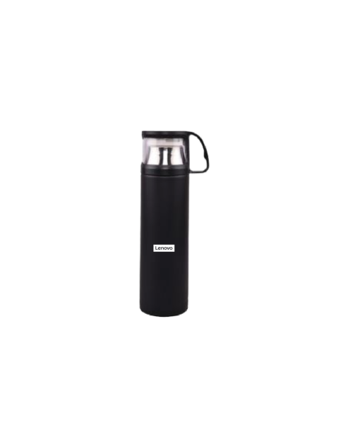 Stainless Steel Hot n Cold Black Bottle -500 ML