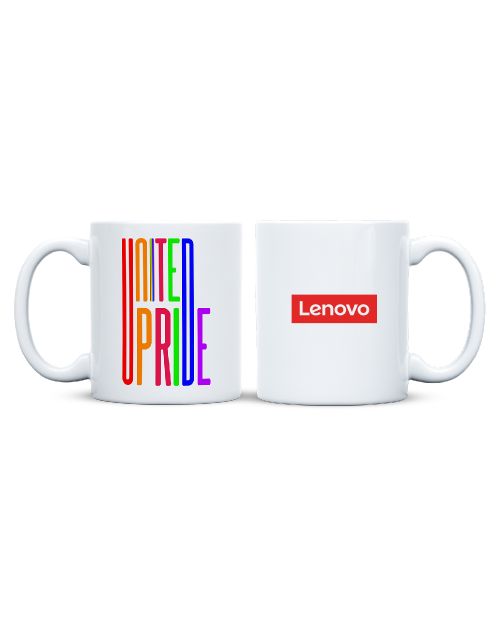 United Pride Customized Sublimation Mug White