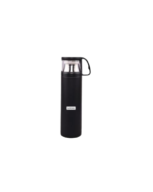 Stainless Steel Hot n Cold Black Bottle -500 ML